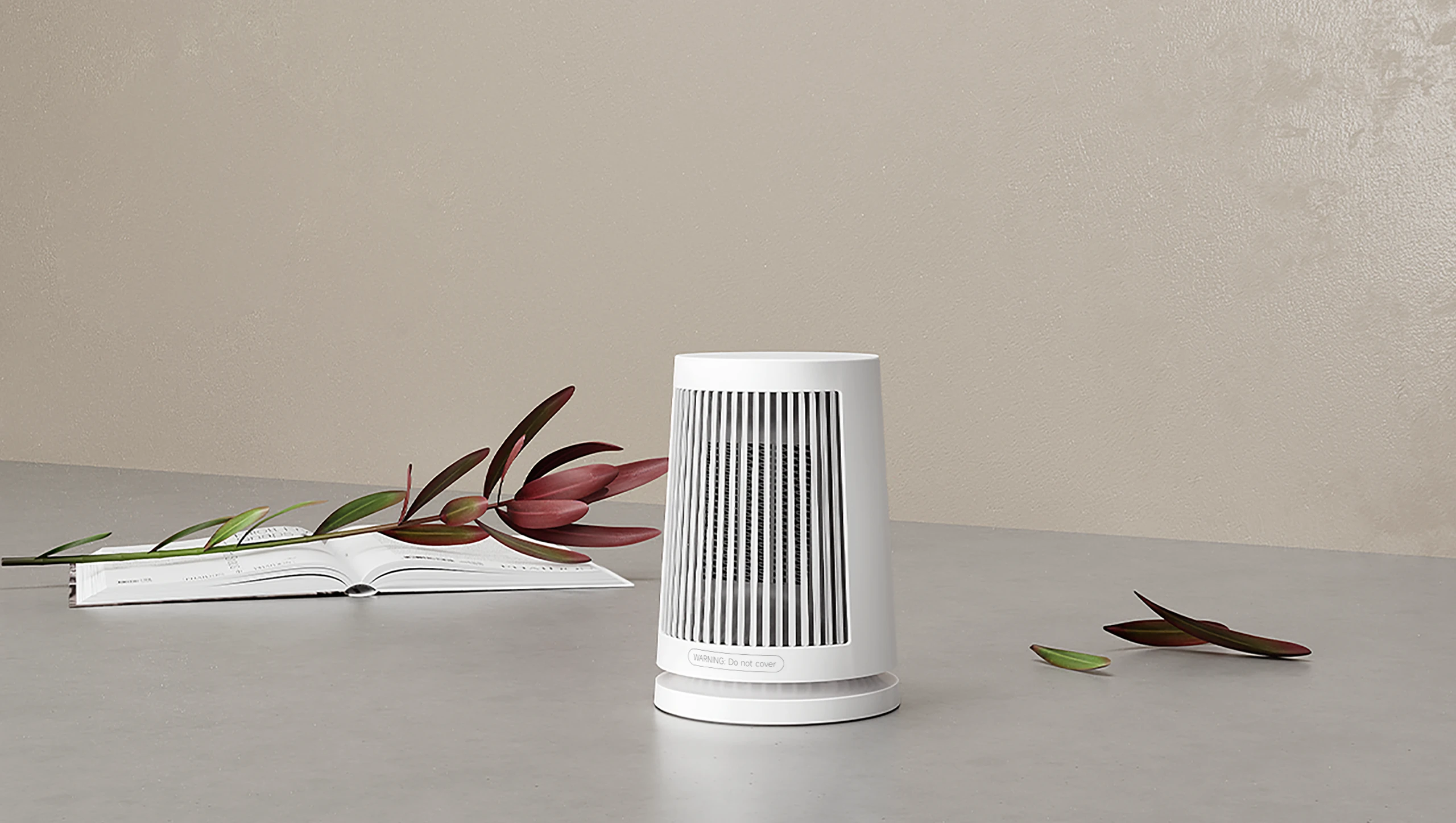 Xiaomi Elektrinis stalinis šildytuvas, 600 W, tinka kambariams iki 20 m², baltas aprašymas - Prekės nuotrauka