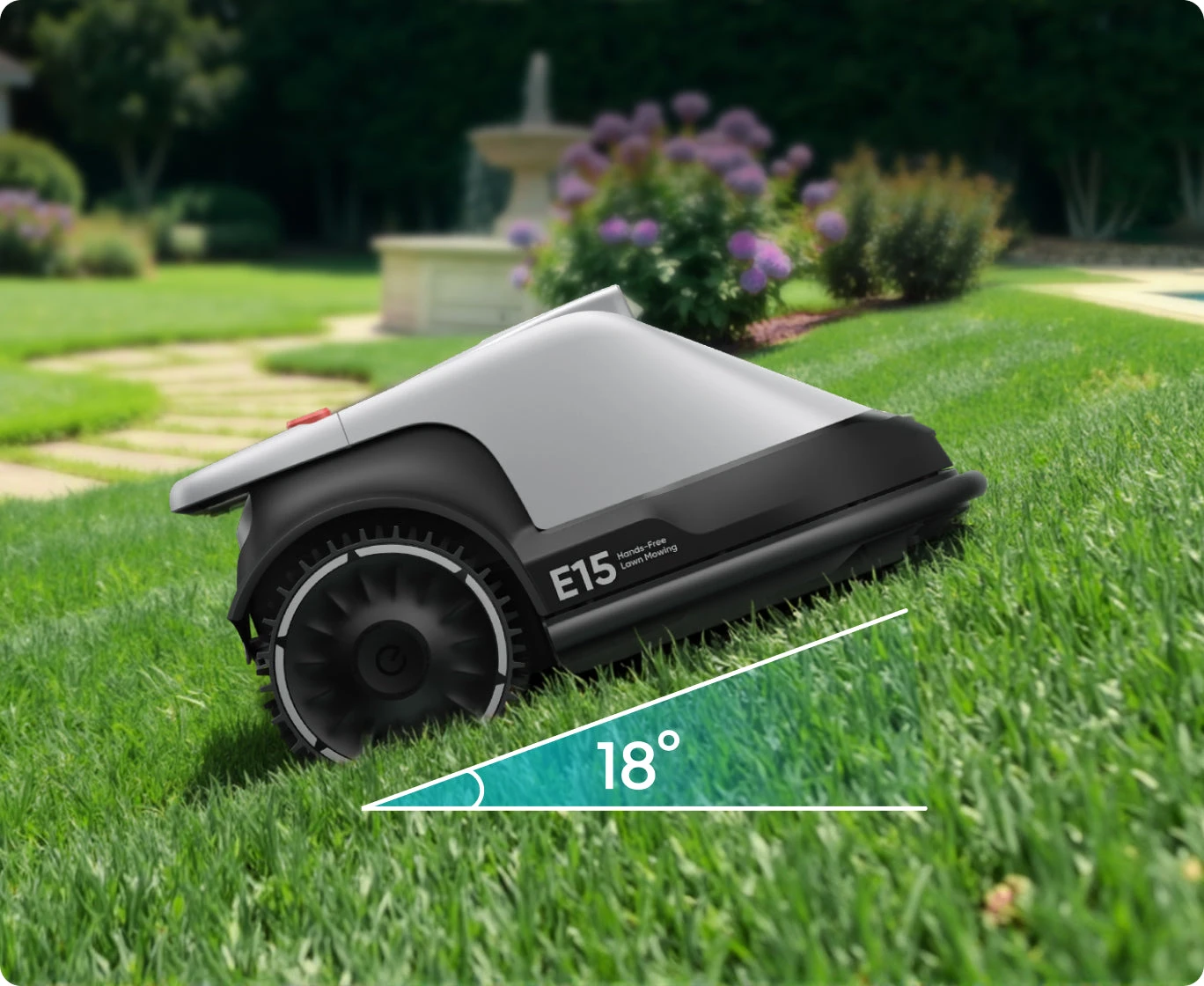 Anker Eufy belaidis vejos robotas E15, 800m² aprašymas - Prekės nuotrauka