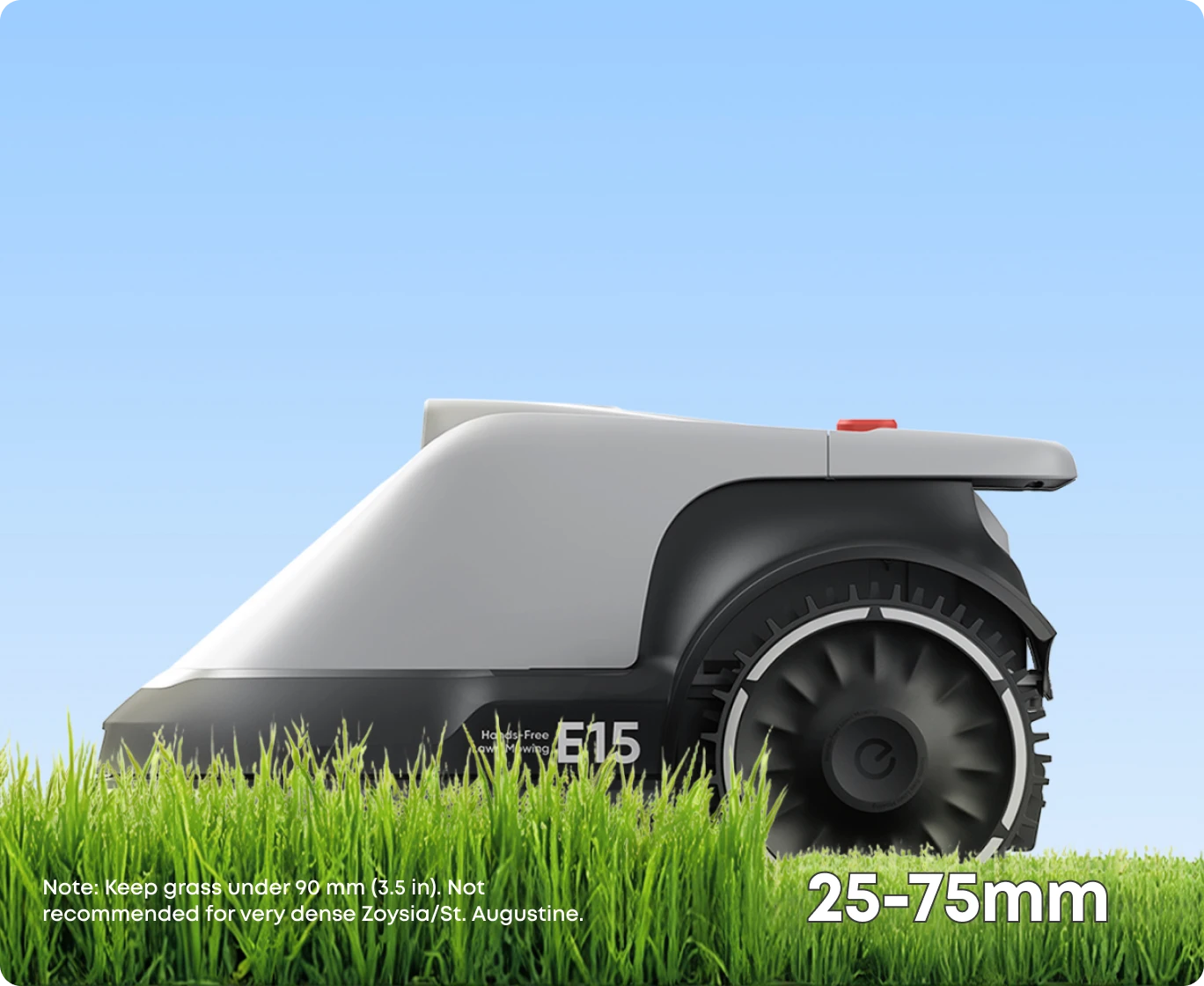 Anker Eufy belaidis vejos robotas E15, 800m² aprašymas - Prekės nuotrauka