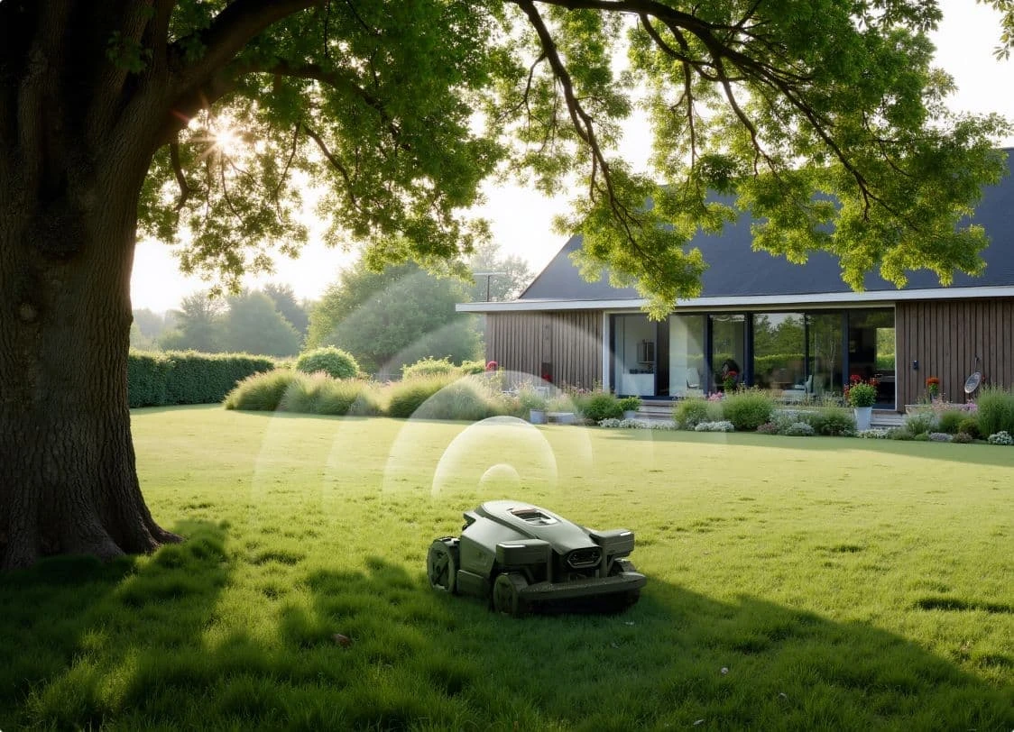 Belaidis vejos pjovimo robotas Roborock RockMow Z130 | AWD, 3000m², RTK + VSLA aprašymas - Prekės nuotrauka