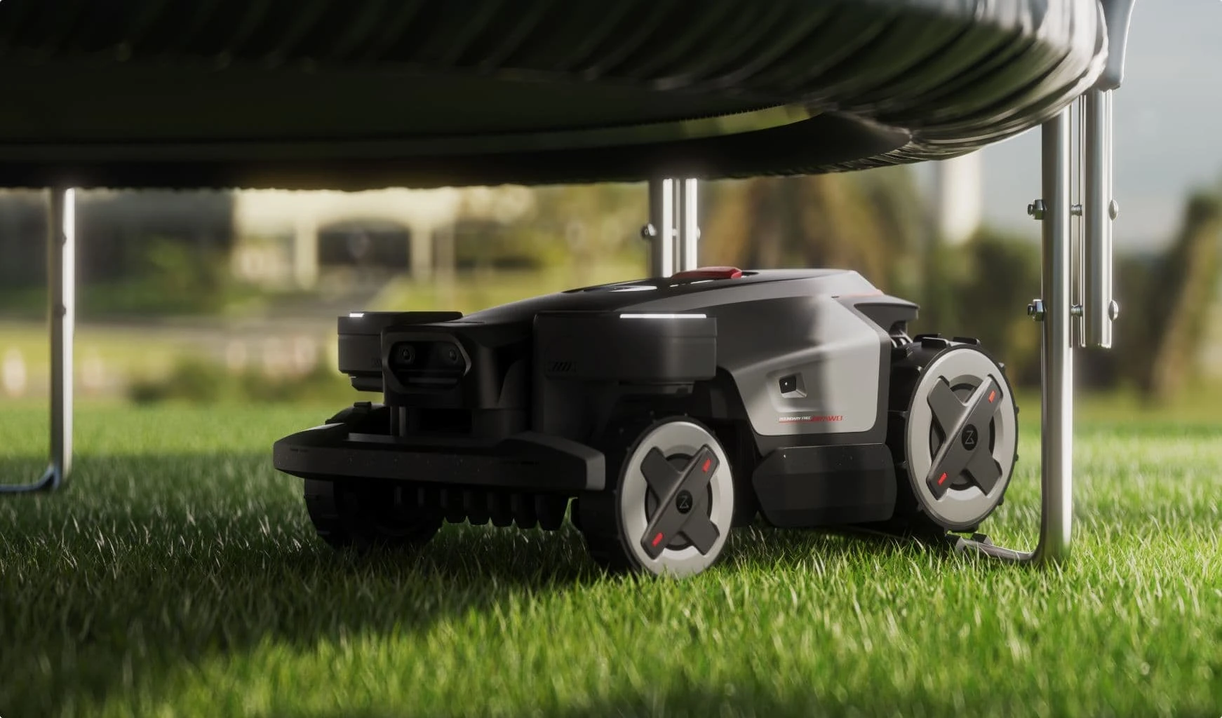 Belaidis vejos pjovimo robotas Roborock RockMow Z150 | AWD, 5000m², RTK + VSLA aprašymas - Prekės nuotrauka