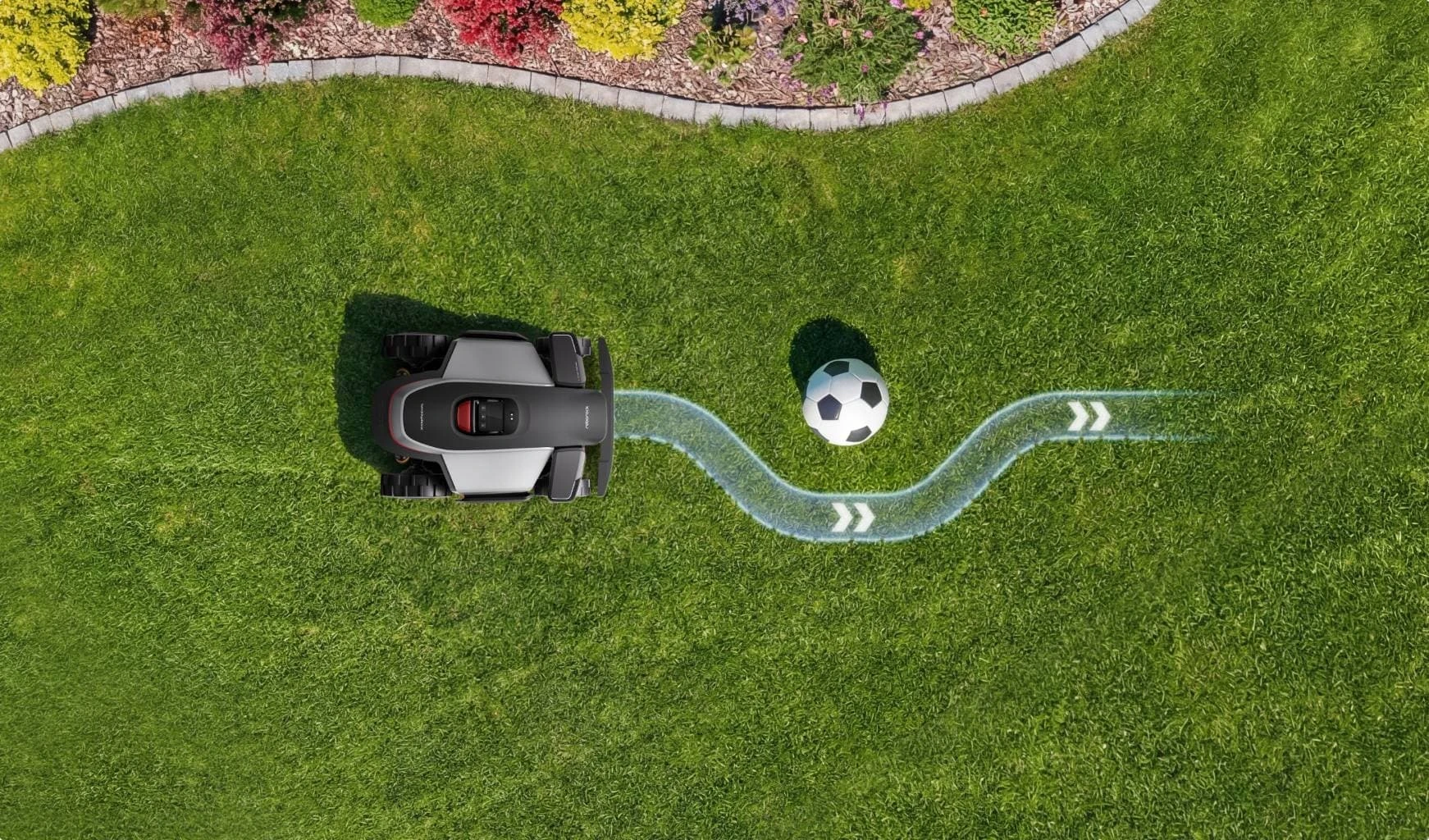 Belaidis vejos pjovimo robotas Roborock RockMow Z130 | AWD, 3000m², RTK + VSLA aprašymas - Prekės nuotrauka