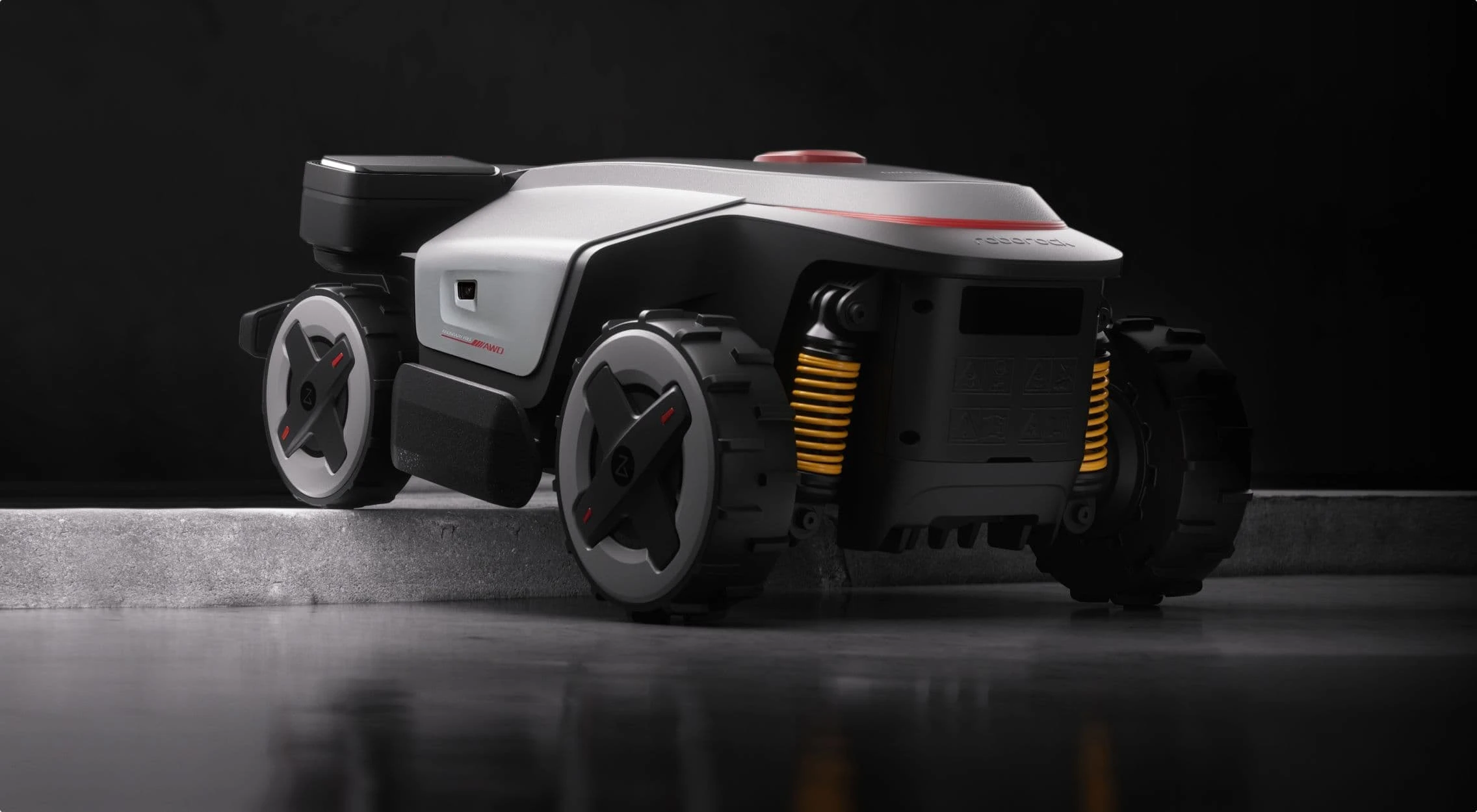 Belaidis vejos pjovimo robotas Roborock RockMow Z150 | AWD, 5000m², RTK + VSLA aprašymas - Prekės nuotrauka