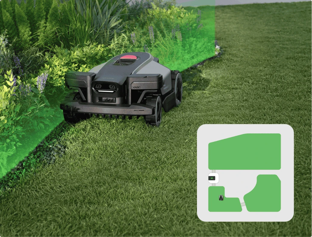 Belaidis vejos pjovimo robotas Roborock RockMow Z130 | AWD, 3000m², RTK + VSLA aprašymas - Prekės nuotrauka