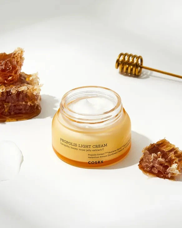 Cosrx Propolis Light Cream lengvas veido kremas, 65 ml aprašymas - Prekės nuotrauka