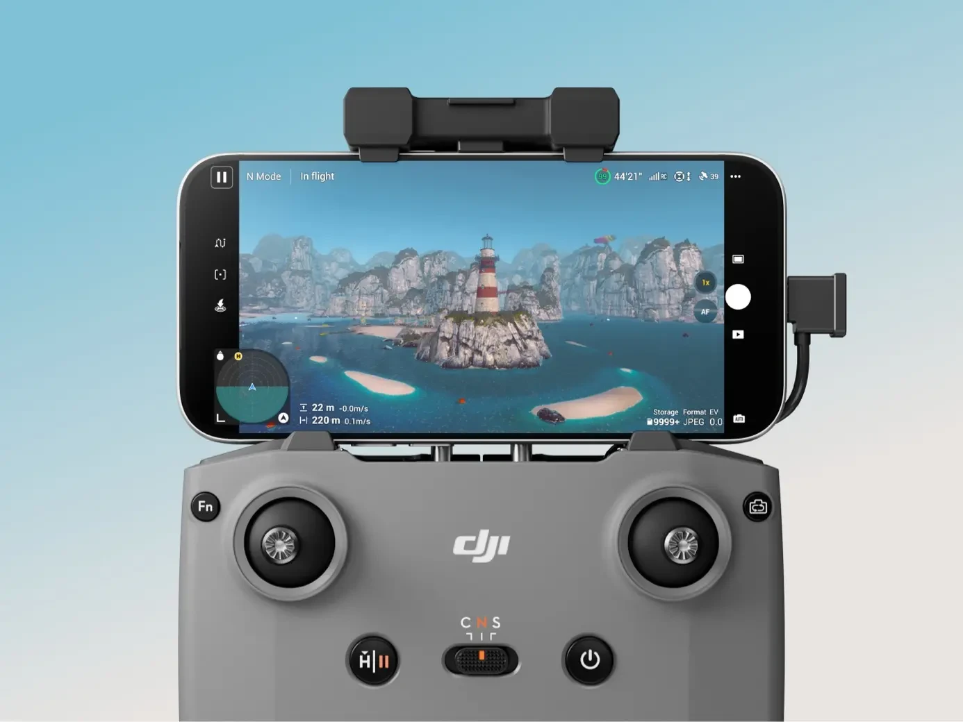 DJI LITO X1 Fly More Combo Plus dronas (su DJI RC 2 valdikliu) aprašymas - Prekės nuotrauka