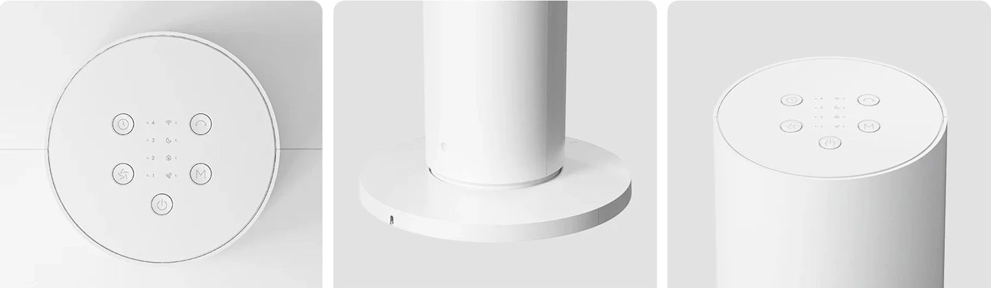 Išmanus pastatomas ventiliatorius Xiaomi Smart Tower Fan 2, baltas aprašymas - Prekės nuotrauka