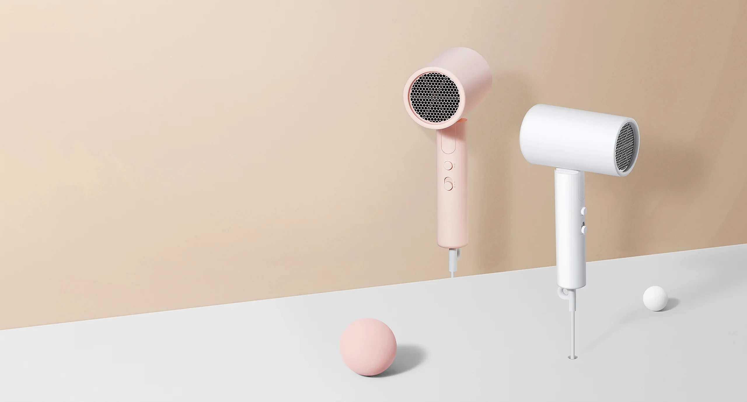 Plaukų džiovintuvas Xiaomi Compact Hair Dryer H101 | rožinis aprašymas - Prekės nuotrauka