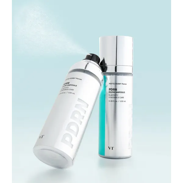 VT Cosmetics PDRN Glow Ampoule 100 purškiama veido ampulė su PDRN, 100 ml aprašymas - Prekės nuotrauka