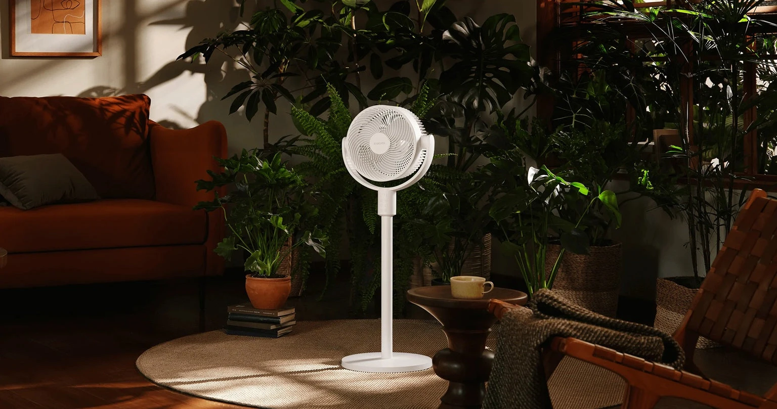 Išmanus pastatomas ventiliatorius Xiaomi Xiaomi Smart Standing Air Circulation Fan, baltas aprašymas - Prekės nuotrauka