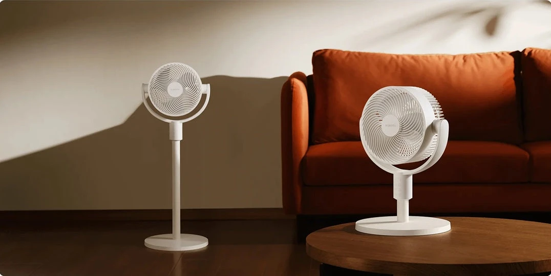 Išmanus pastatomas ventiliatorius Xiaomi Xiaomi Smart Standing Air Circulation Fan, baltas aprašymas - Prekės nuotrauka