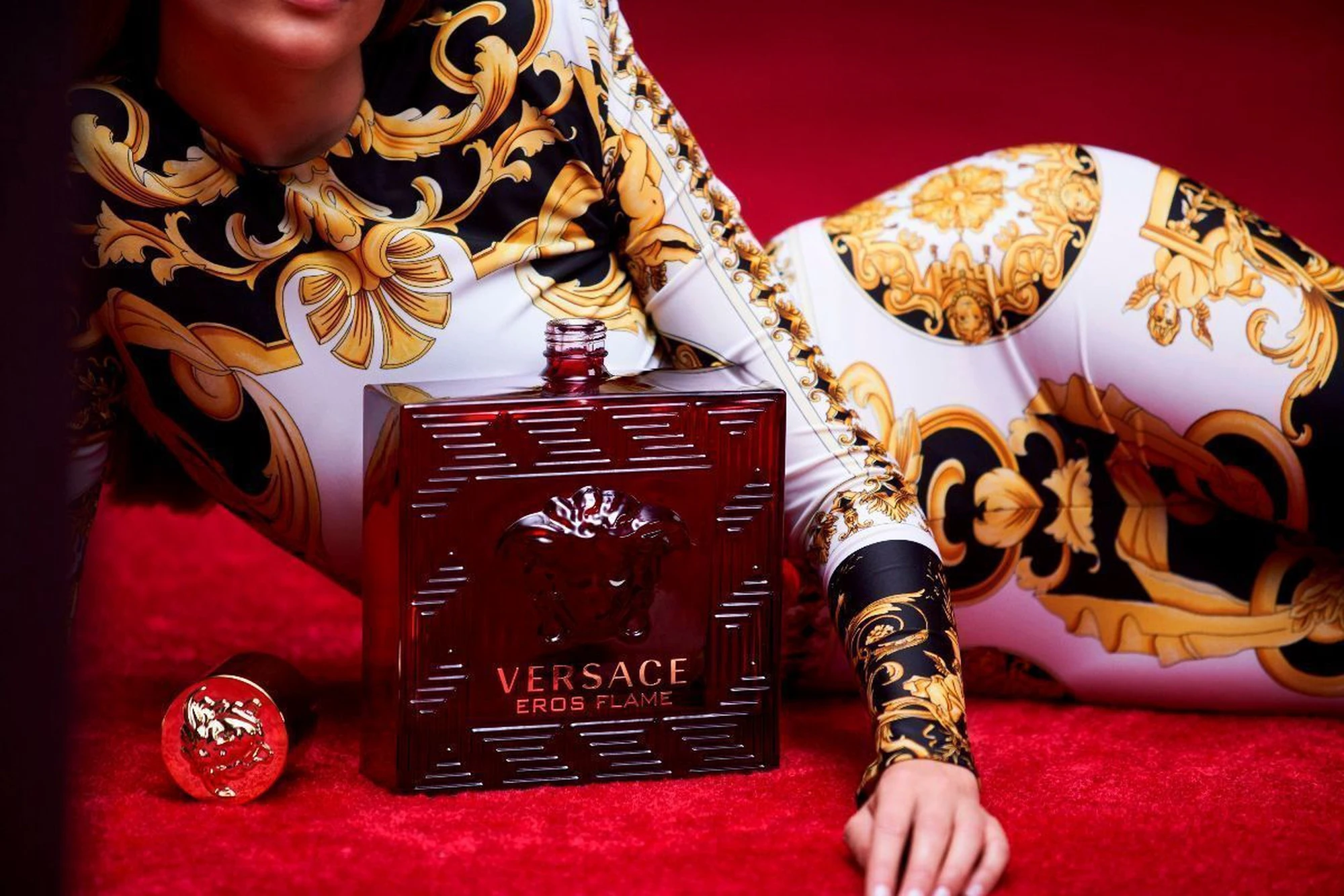Versace Eros Flame pieštukinis dezodorantas vyrams, 75 ml aprašymas - Prekės nuotrauka