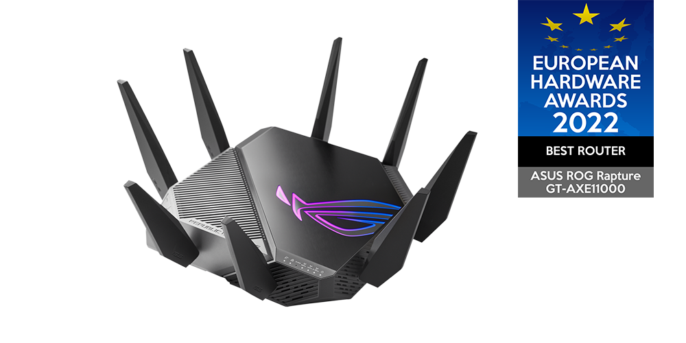 Žaidimų maršrutizatorius Asus ROG Rapture GT-AXE11000 aprašymas - Prekės nuotrauka