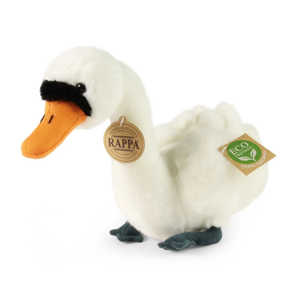 Rappa Eco-Friendly Pliušinis žaislas - gulbė, 20 cm aprašymas - Prekės nuotrauka