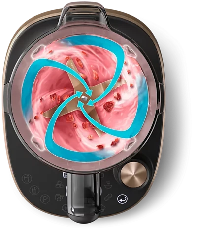 Kokteilinė Philips Flip&Juice HR3770/00, Juodos/Auksinės spalvos aprašymas - Prekės nuotrauka