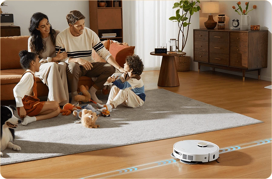 Dulkių siurblys - robotas Dreame L10S Pro Ultra, baltas aprašymas - Prekės nuotrauka