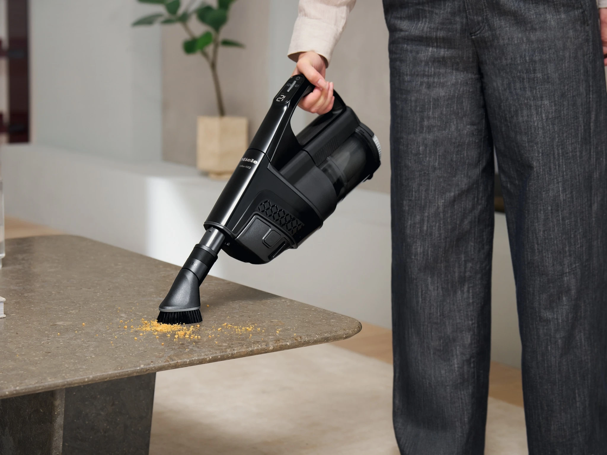 Dulkių siurblys Miele Triflex HX3, baltos spalvos aprašymas - Prekės nuotrauka