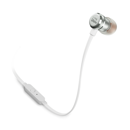 JBL Tune 290 T290 laidinės ausinės, Sidabrinės spalvos aprašymas - Prekės nuotrauka