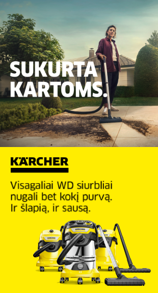 Karcher WD siurbliai