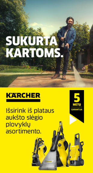 Karcher aukšto slėgio plovyklos