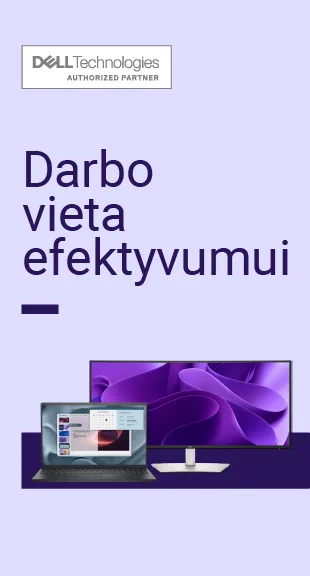 Dell darbo vieta efektyvumui
