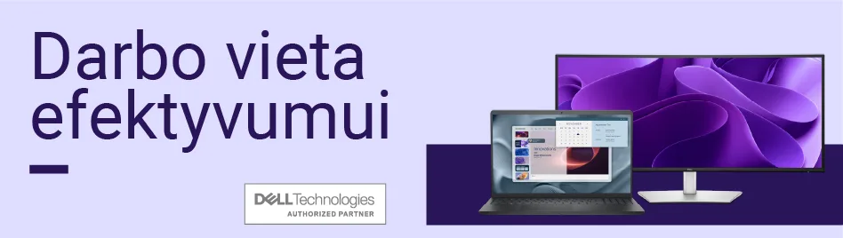 Dell darbo vieta efektyvumui