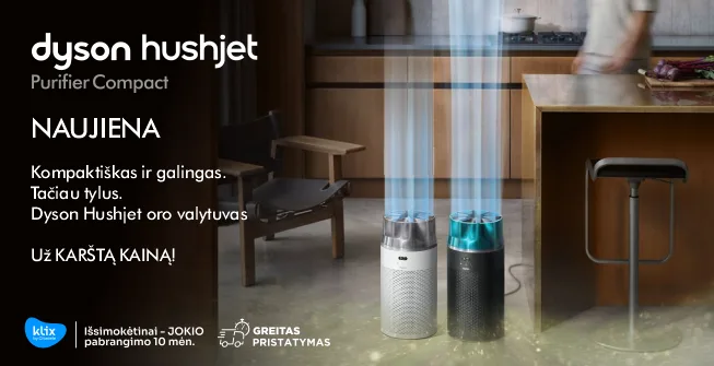 Oro valytuvas Dyson Hushjet