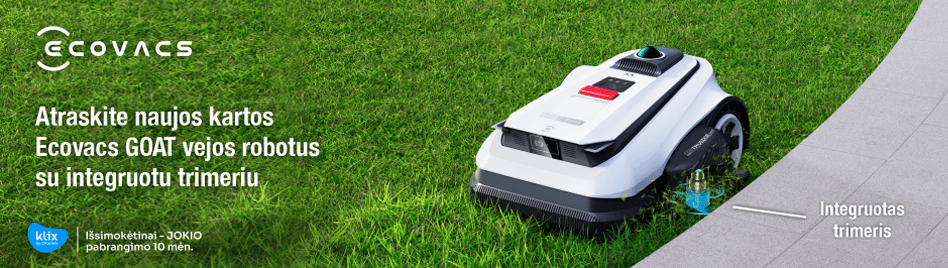 Ecovacs Goat vejos robotai