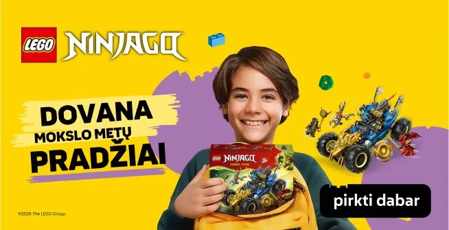 LEGO atgal į mokyklą