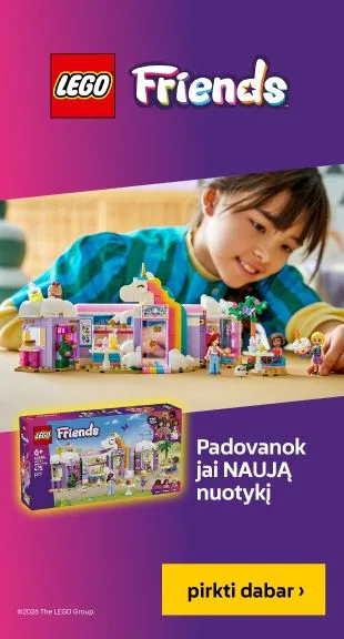 LEGO Friends: Atrask draugystės pasaulį
