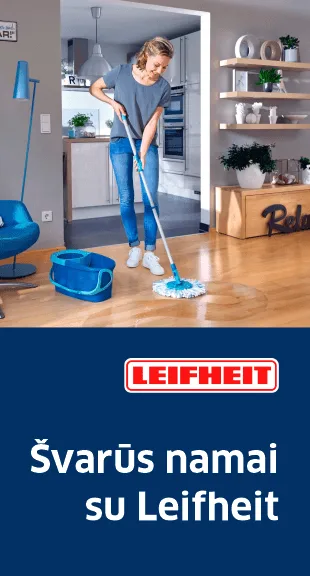 Švarūs namai su Leifheit
