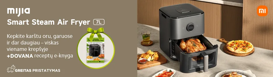 Mijia Smart Steam Air Fryer, 7L Mijia Smart Steam Air Fryer, 7L
