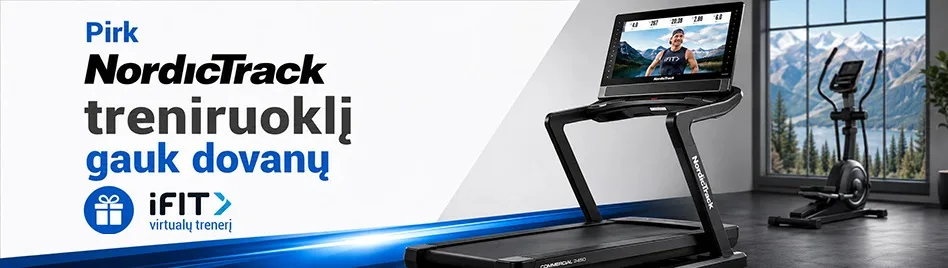 Norditrack treniruokliai su dovana Norditrack treniruokliai su dovana