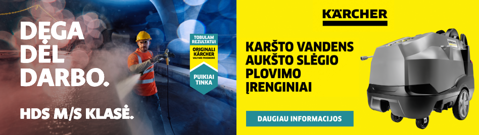 Karšto vandens aukšto slėgio plovyklos