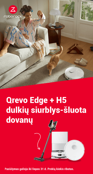 Roborock Qrevo Edge su dovana