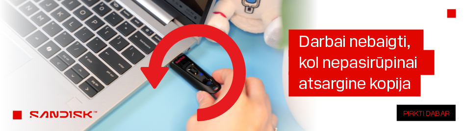 Sandisk atsargines kopijos