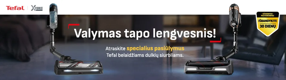 Tefal siurbliai Tefal siurbliai