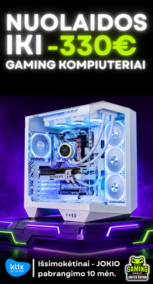 Varlė Gaming nuolaidos iki -330€