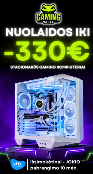 Varlė Gaming nuolaidos iki -330€