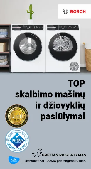 Bosch skalbimo masinos