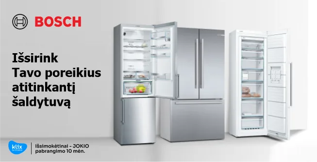 Bosch šaldytuvai