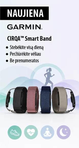 Naujiena Garmin CIRQA