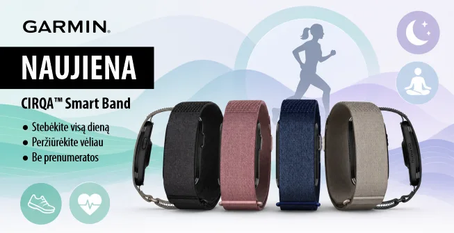 Naujiena Garmin CIRQA