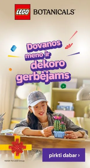 LEGO: Dovanų idėjos