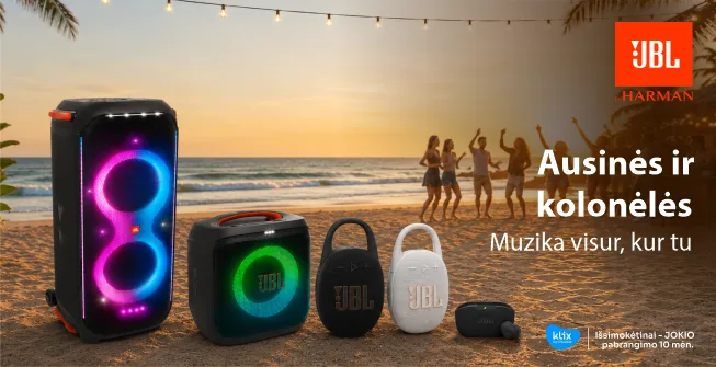 JBL vasaros pasiūlymai