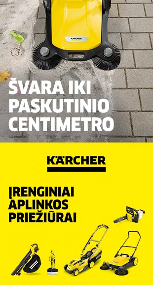 Karcher aplinkos valymo įrenginiai
