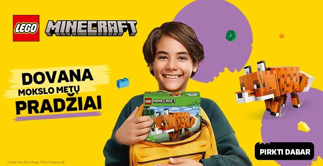LEGO atgal į mokyklą