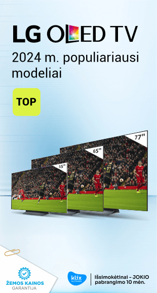 Televizoriai Internetu Pigiau. 0% Lizingas | Varle.lt