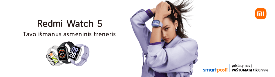 Xiaomi išmanieji laikrodžiai ir apyrankės