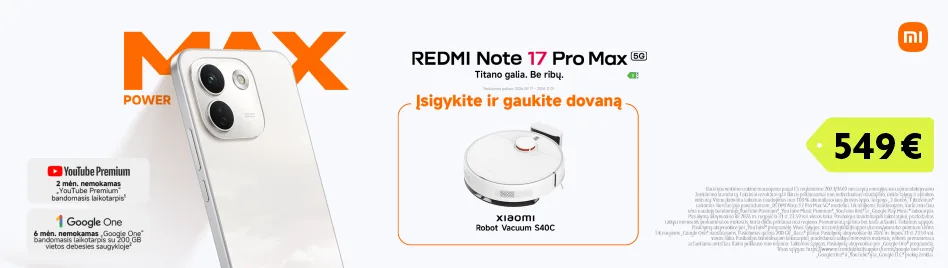 Redmi Note 17 serija :Redmi Note 17Pro Max Redmi Note 17 serija :Redmi Note 17Pro Max